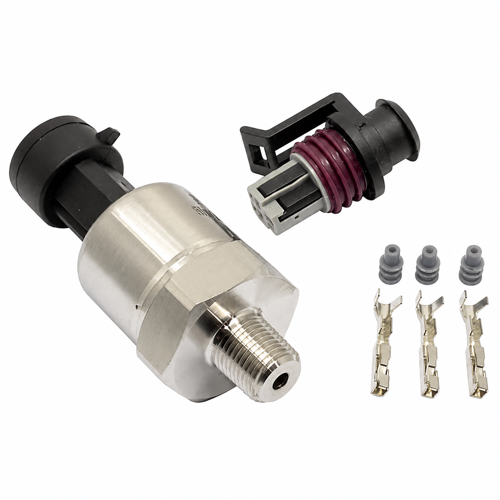 0-150 PSI FLUID PRESSURE SENSOR AND PLUG