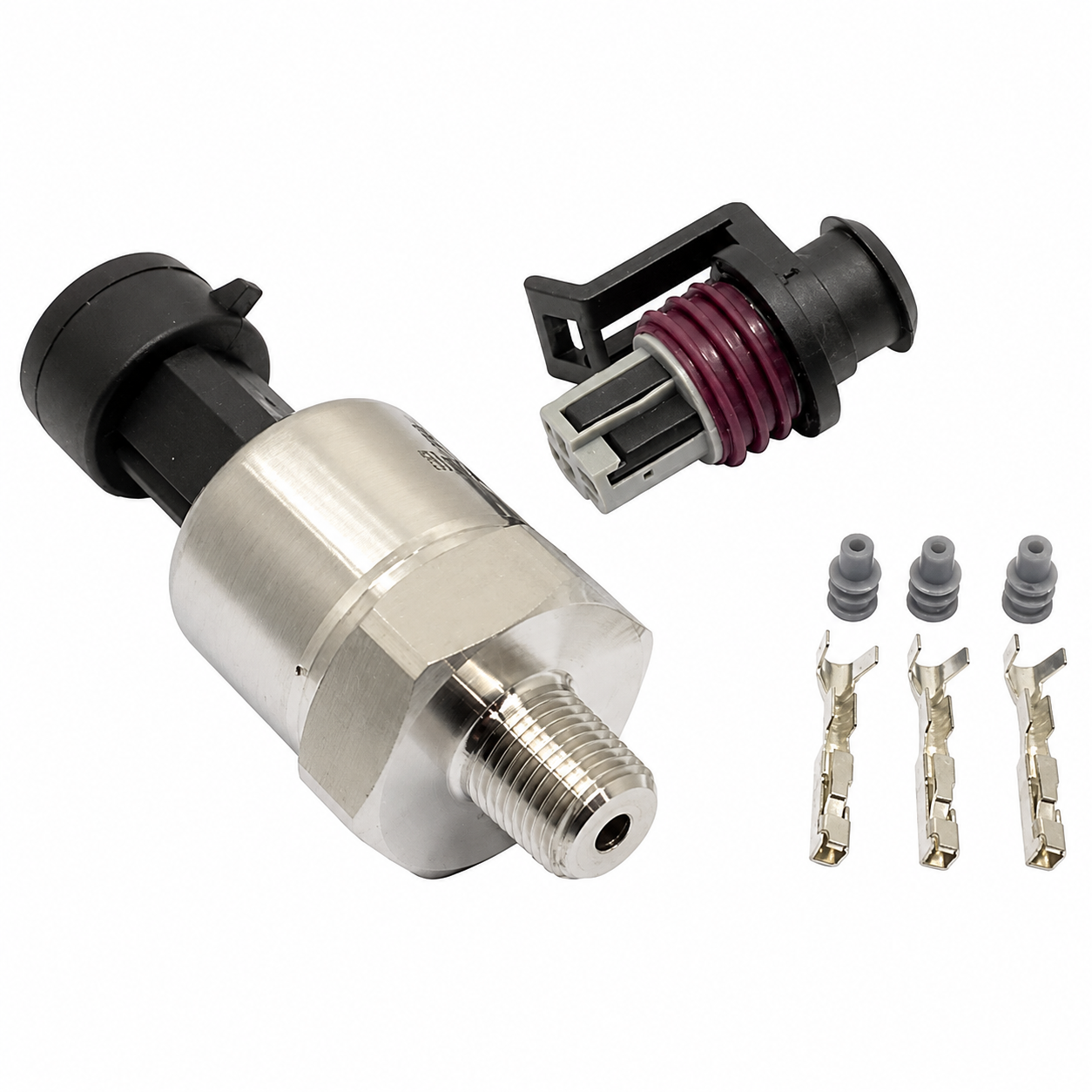 0-150 PSI FLUID PRESSURE SENSOR AND PLUG